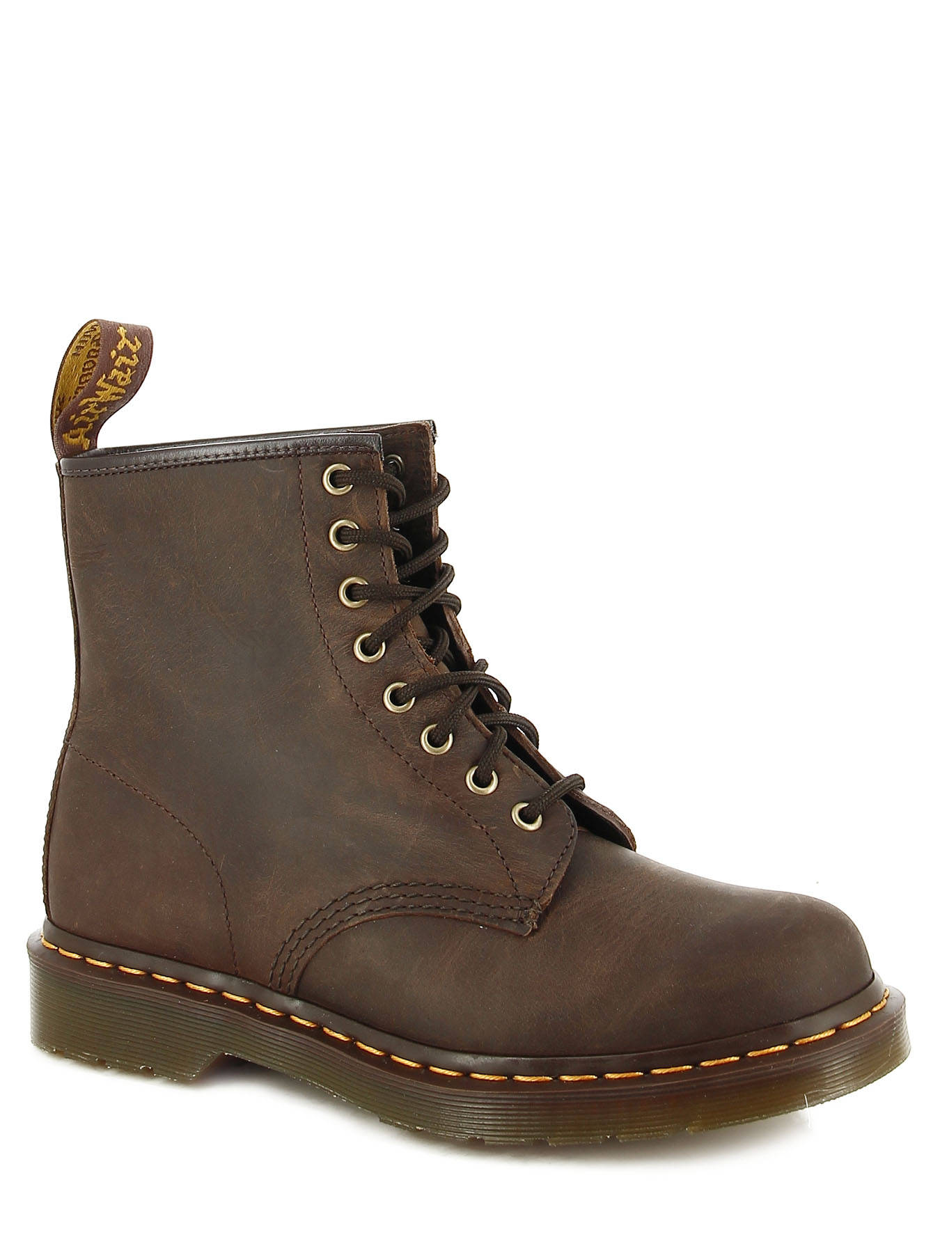 Boots 1460 Crazy Horse en cuir DR MARTENS