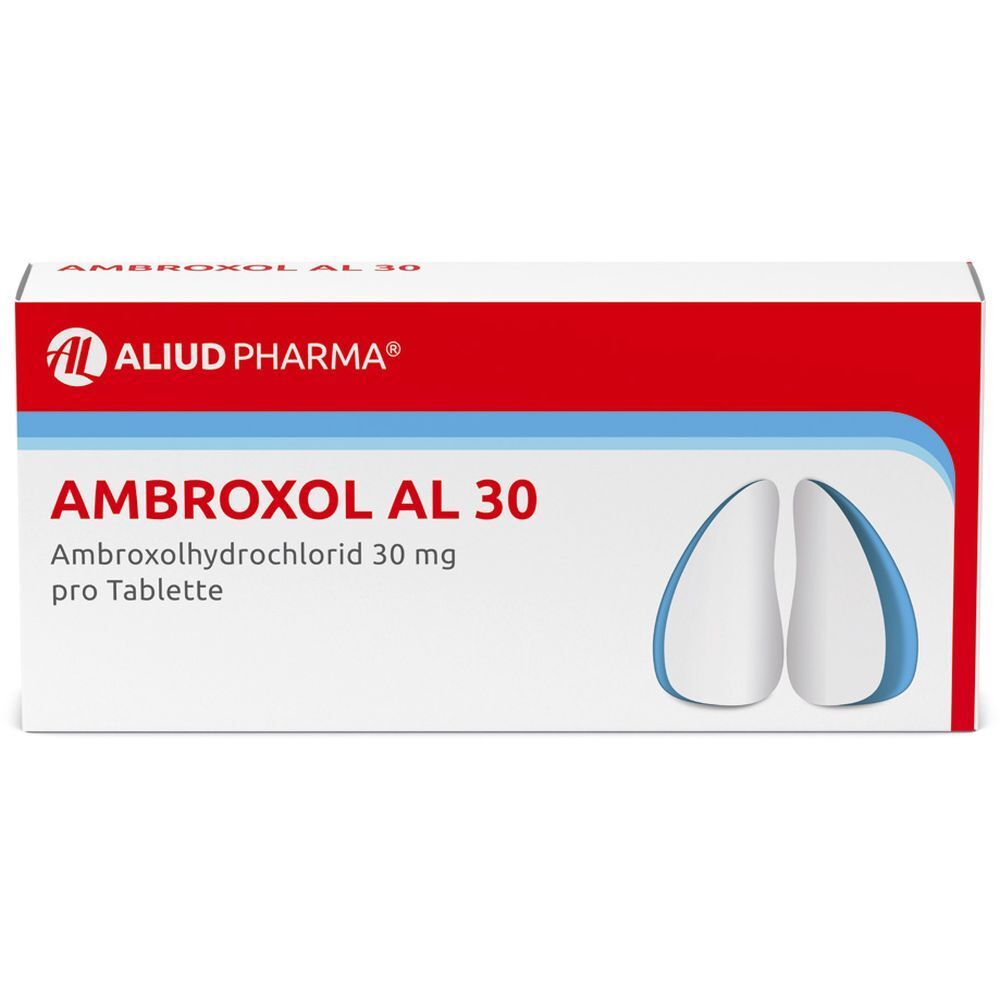 Ambroxol AL 30 zur Erleichterung des Abhustens bei erkältungsbedingter Bronchitis (Schleimlöser)