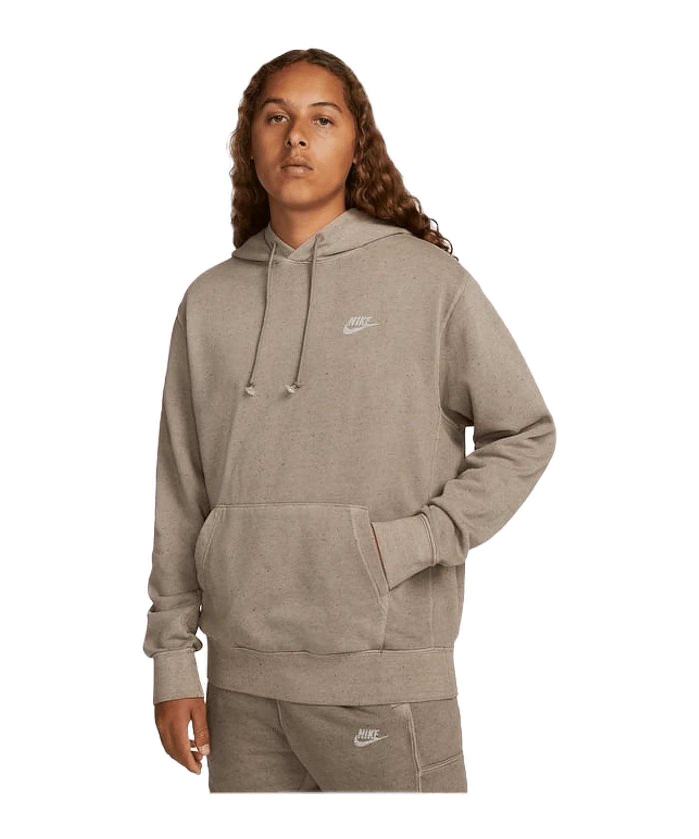 Nike Club Fleece+ Hoody Grau F040