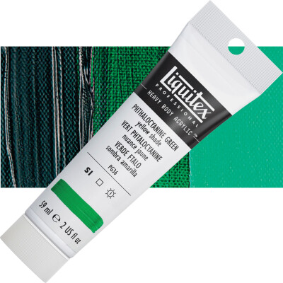 Liquitex - Akrylmaling - Heavy Body - Phthalocyanine Green - Yellow Shade 59 ML