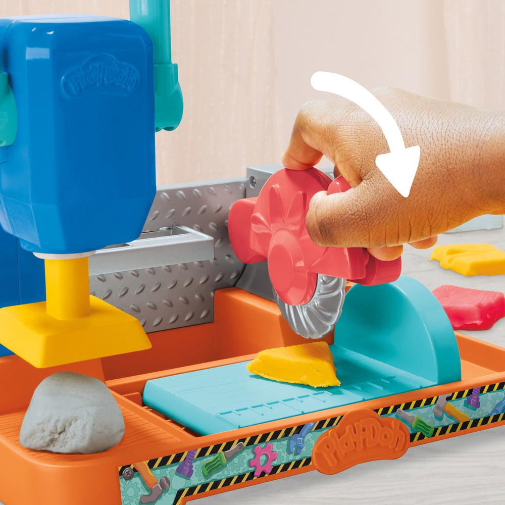 Køb Play-Doh Stempel Og Sav Værkstedsæt