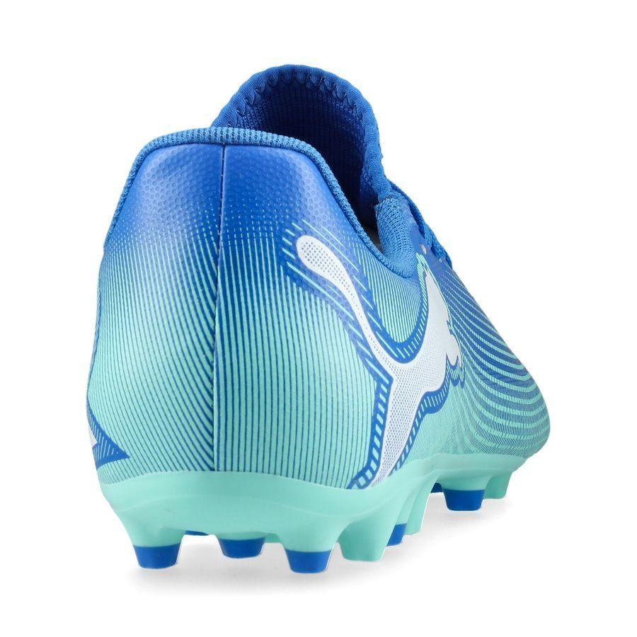 PUMA Future 7 Play MG Formula - Bleu/Menthe/Blanc Enfant