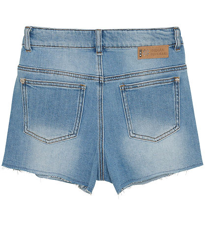 Indianer Blue Jeans Jeansshorts - Hellblau