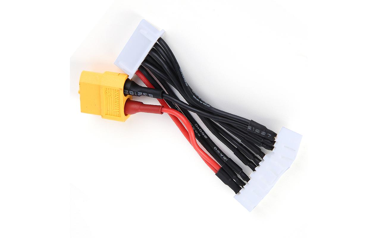 Ladekabel XT60 zu JST-XH 2S 3in1Ladekabel mit JST-XH Stecker für 2S LiPo Akkus