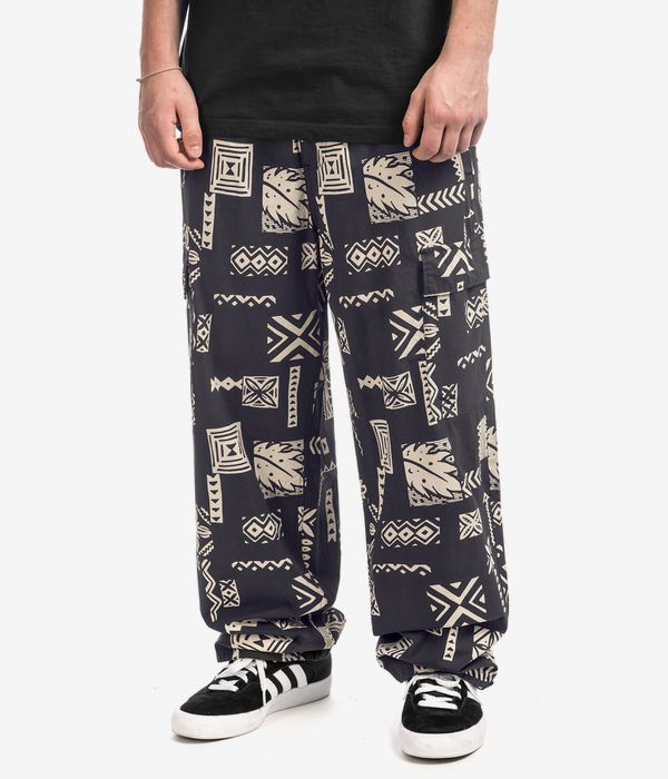 Iriedaily City Relax Cargo Hose (black white)