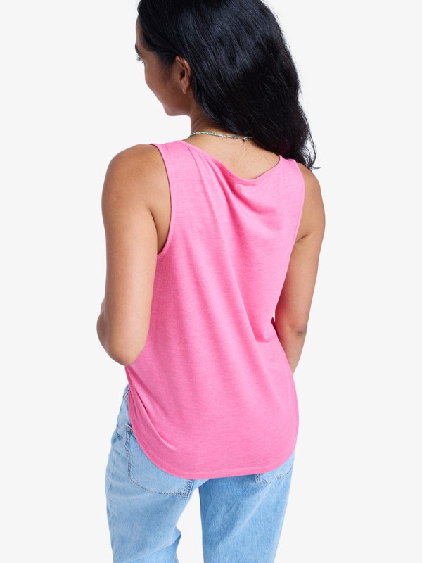 Surfclassic T-shirt sans manches Rose Femme