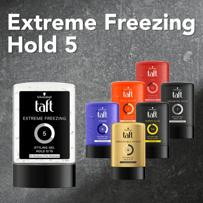Taft Styling Gel Extreme Freezing Gel 300 ML