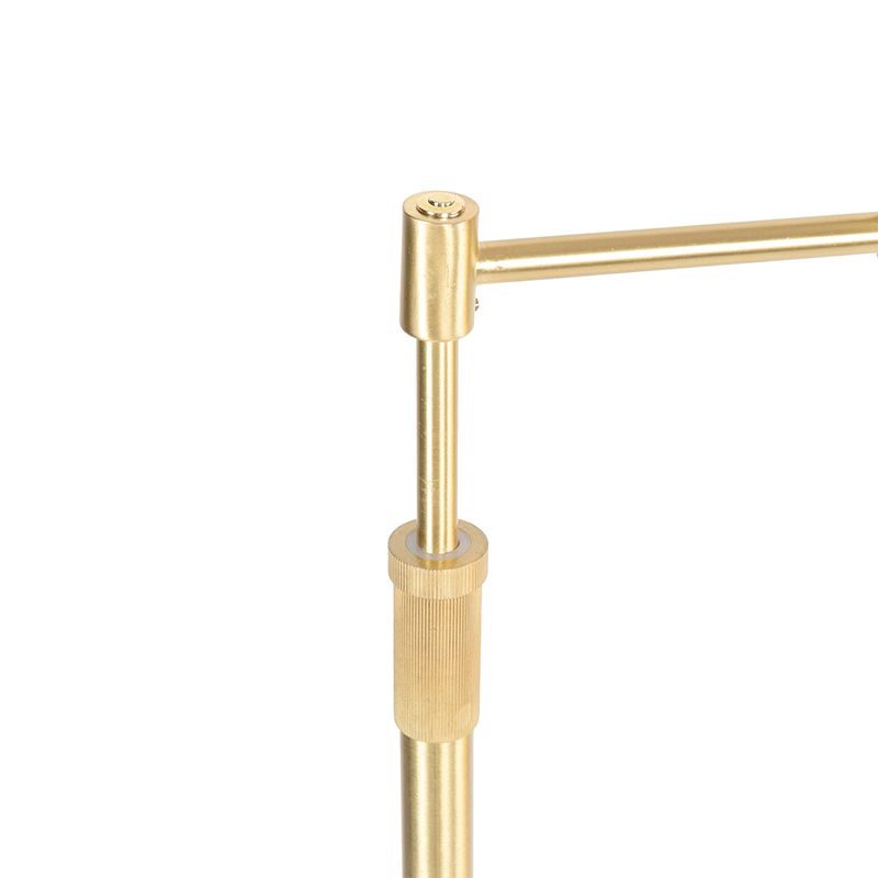Vloerlamp messing incl. LED met touch dimmer - Notia