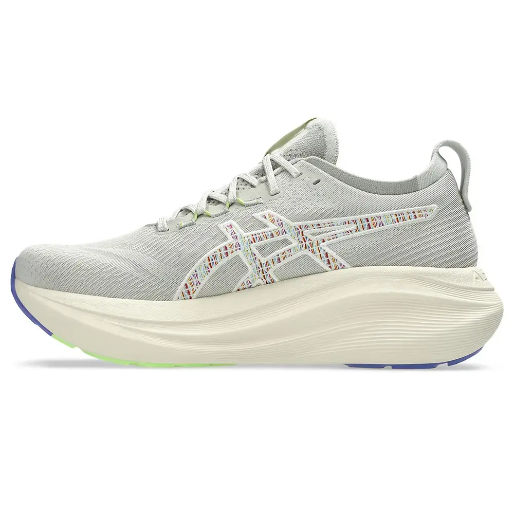 ASICS Gel-Nimbus 27 TR Trail Hardloopschoenen Lichtgrijs/Groen Heren