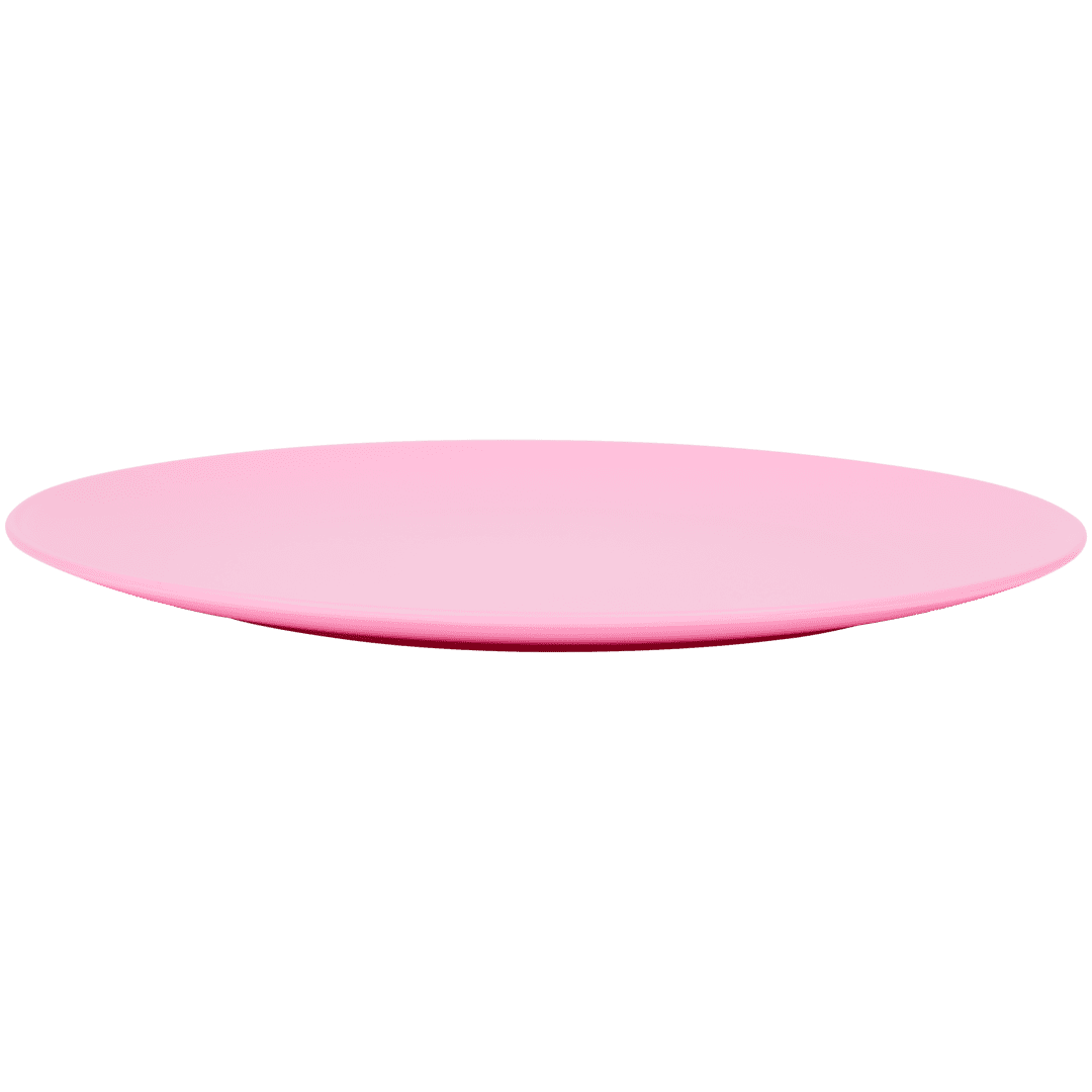 Assiette en plastique