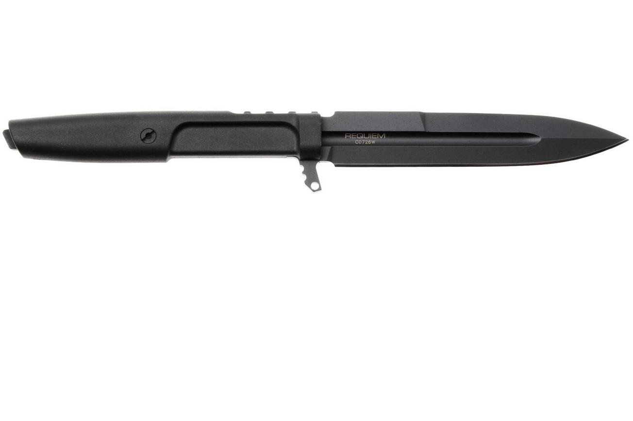 Extrema Ratio Requiem, Black 04.1000.0478/BLK vaststaand mes