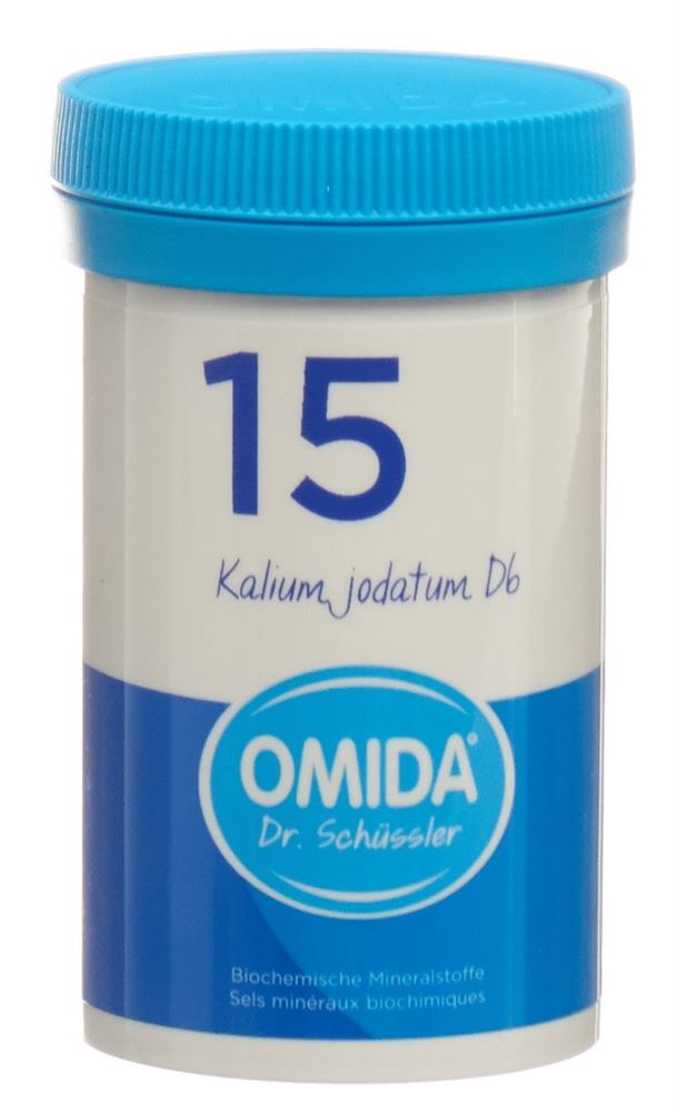 Omida Nr15 Kalium jodatum 6 D<br>100 g, Dose, Tablette
