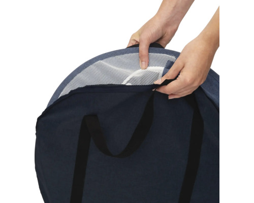 Vesper Kattengrot, Vesper Kasteel, Blauw Opvouwbaar Kasteel met 2 Niveaus