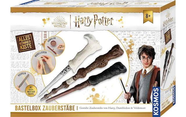 Kosmos Kreativset »Harry Potter – Zauberstäbe«