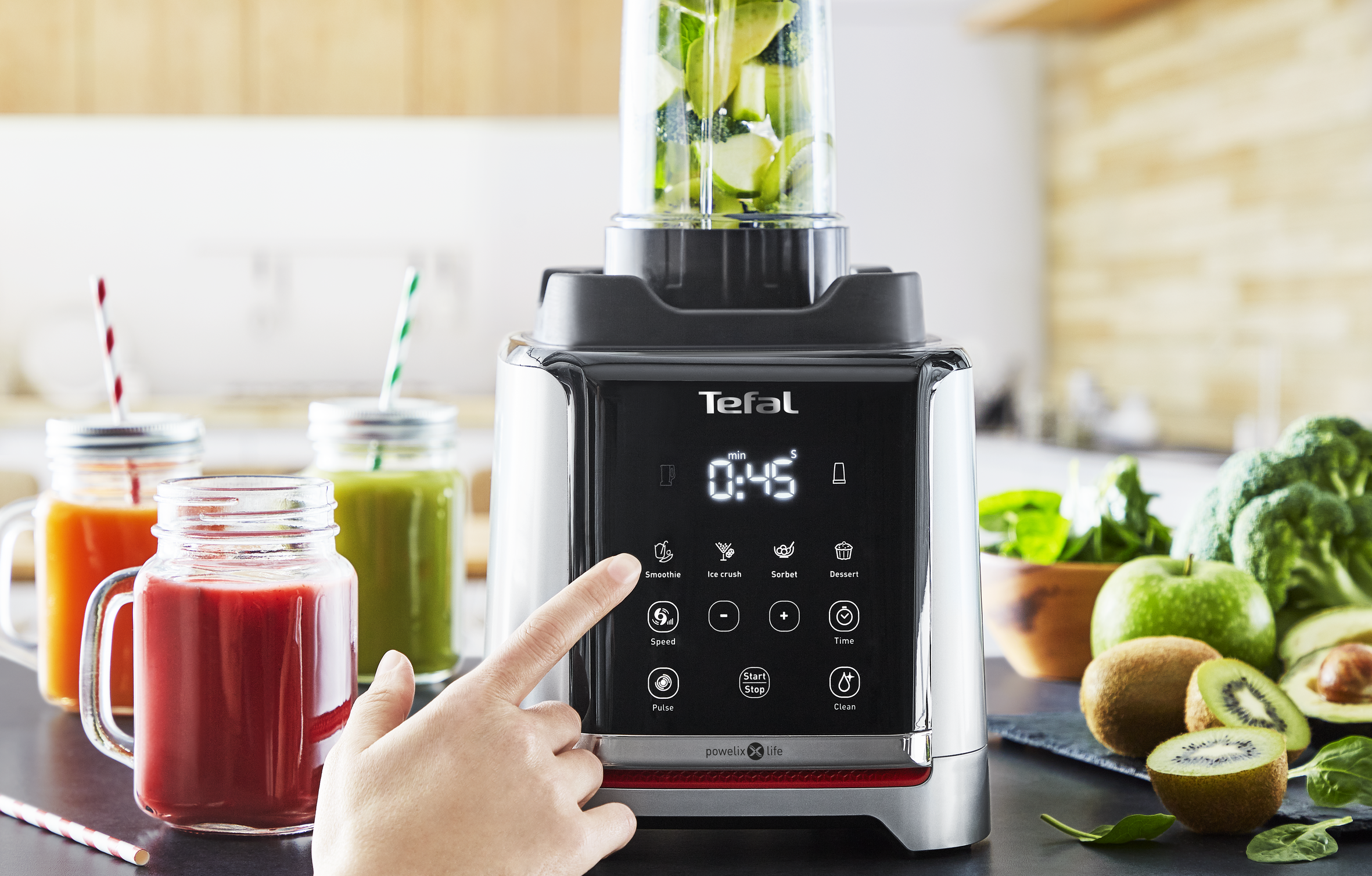 InfinyMix+ BL91HD High speed blender - 5 programma's - 1600 W - 1,75 L