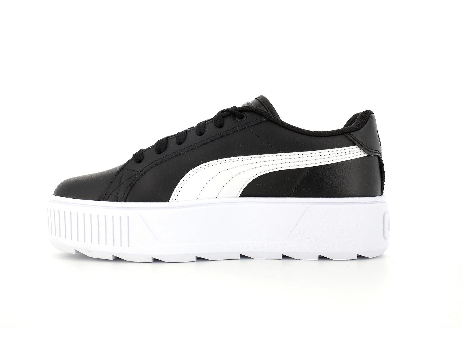 Puma-387374 Matières combinées Noir Blanc