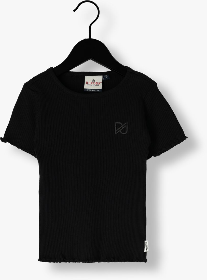 RETOUR zwarte retour t-shirt kathy