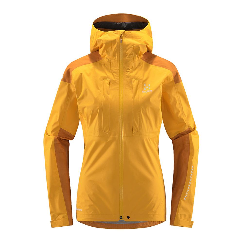Haglöfs L.I.M RUGGED GTX - Veste Femme sunny yellow/desert yellow