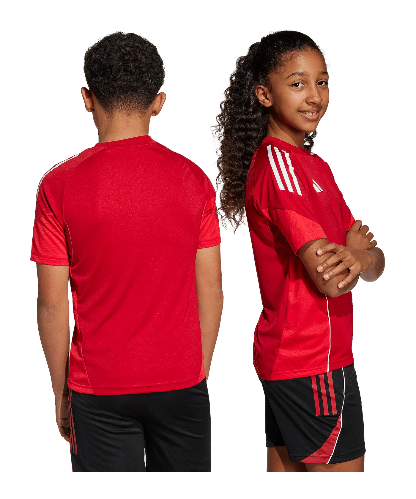 adidas Tiro 25 Competition Trainingsshirt Kids Rot