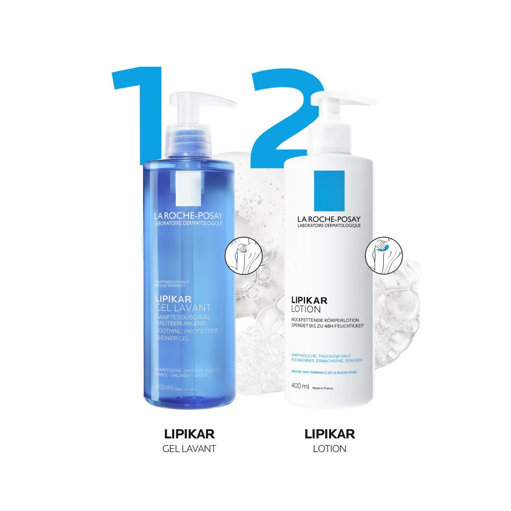 La Roche Posay Lipikar Gel Lavant + La Roche Posay Lipikar Huil Lavant 100ml GRATIS