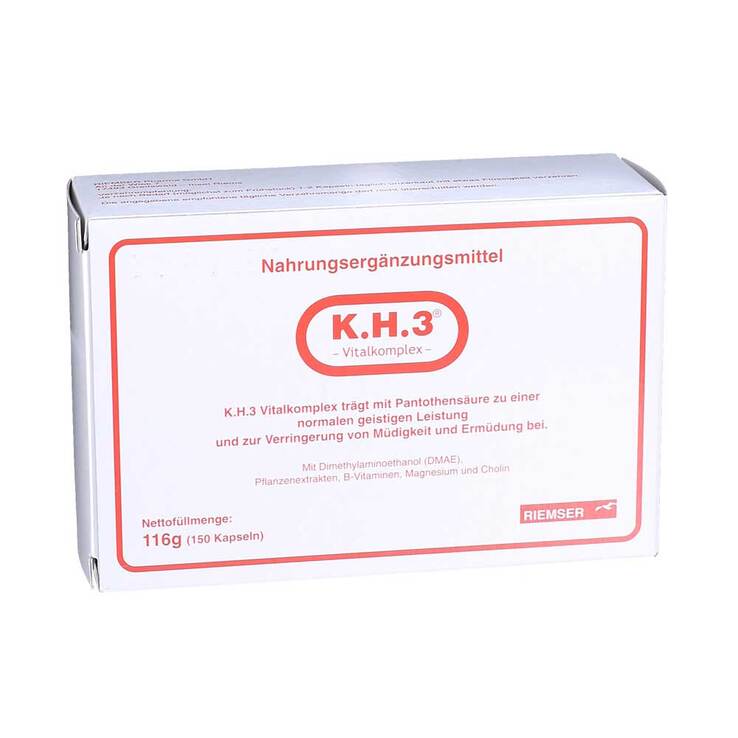 K.H.3 Vitalkomplex Kapseln, 150 St