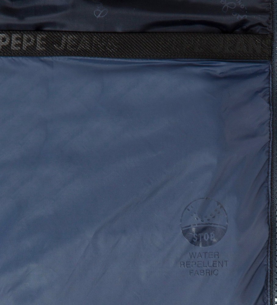 Jaqueta curta Maddie da Pepe Jeans, azul marinho