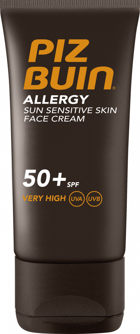 PIZ BUIN ALLERGY FPS50+ CREME FACIAL PELE SENSÍVEL AO SOL