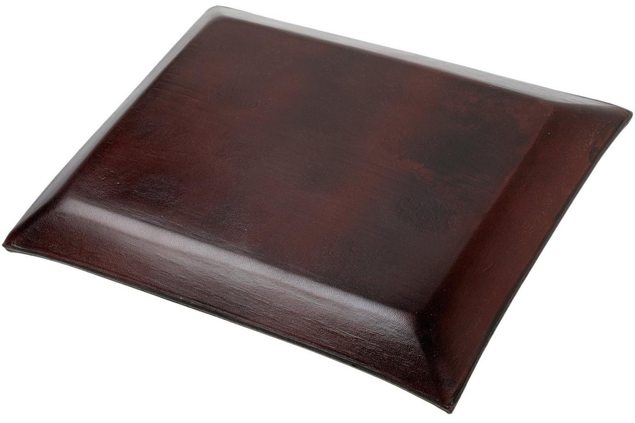 Rick Hinderer Knives Leather Valet Tray, rechthoekig