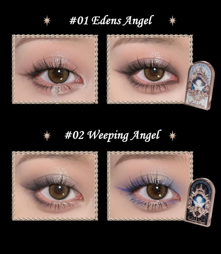 Flower Knows - Little Angel 9 Color Eyeshadow - 02 Weeping Angel
