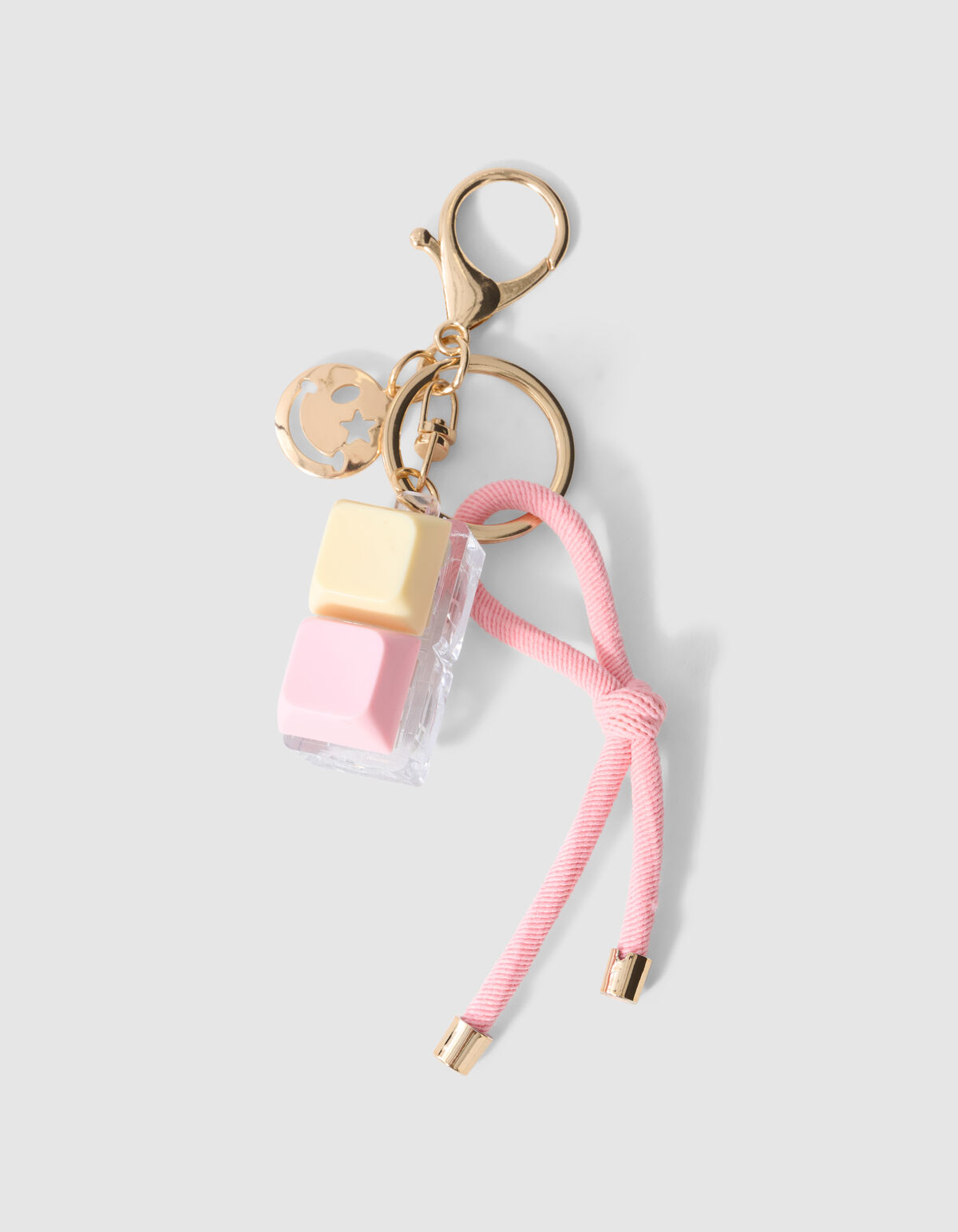 Smile Click Sleutelhanger Roze