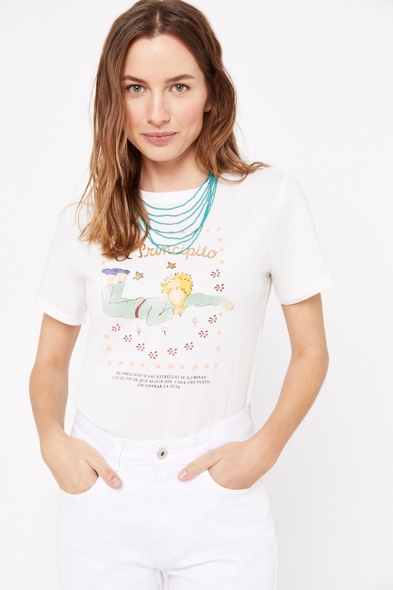 Camiseta O Pequeno Príncipe - Branca
