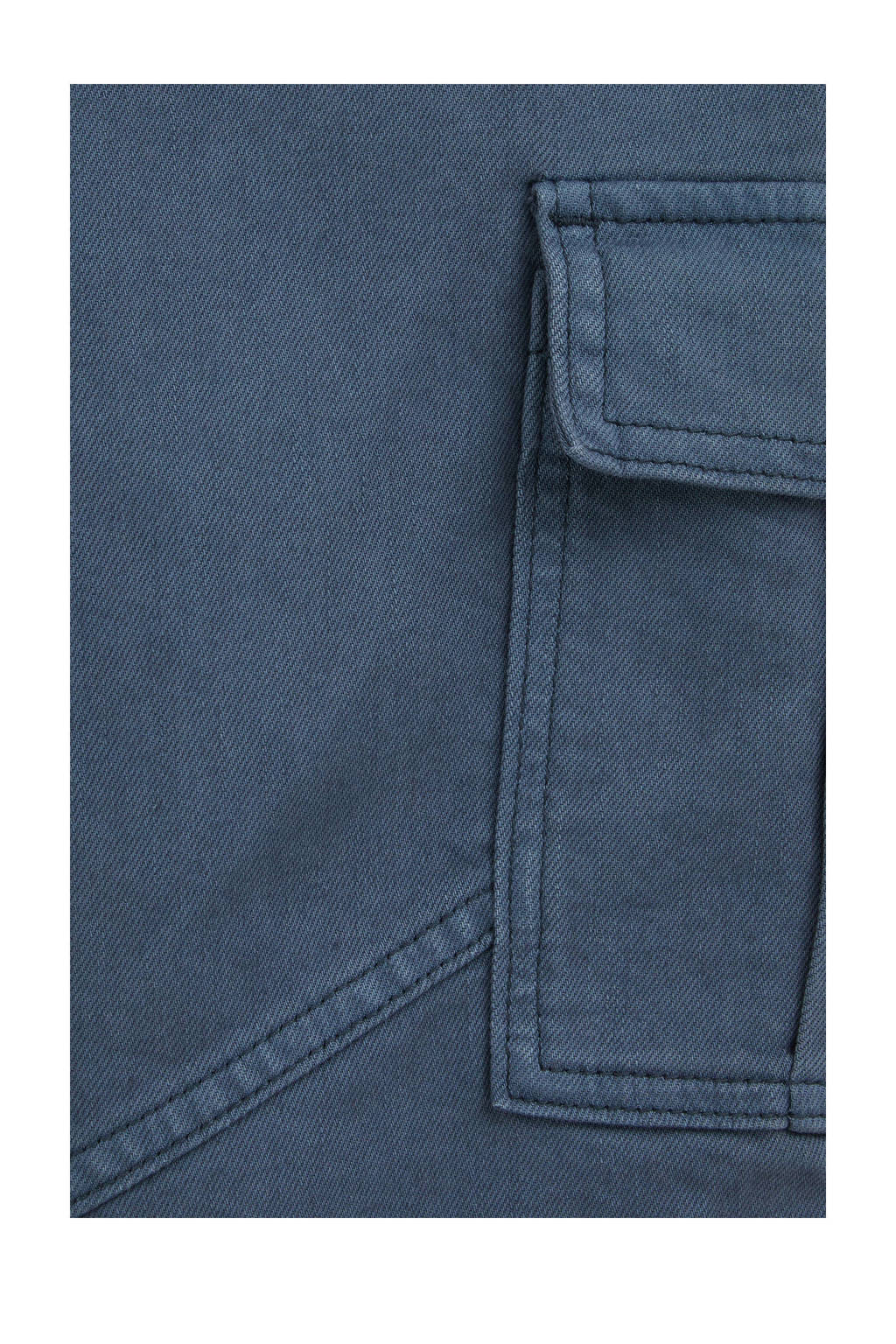 WE Fashion cargobroek blauw