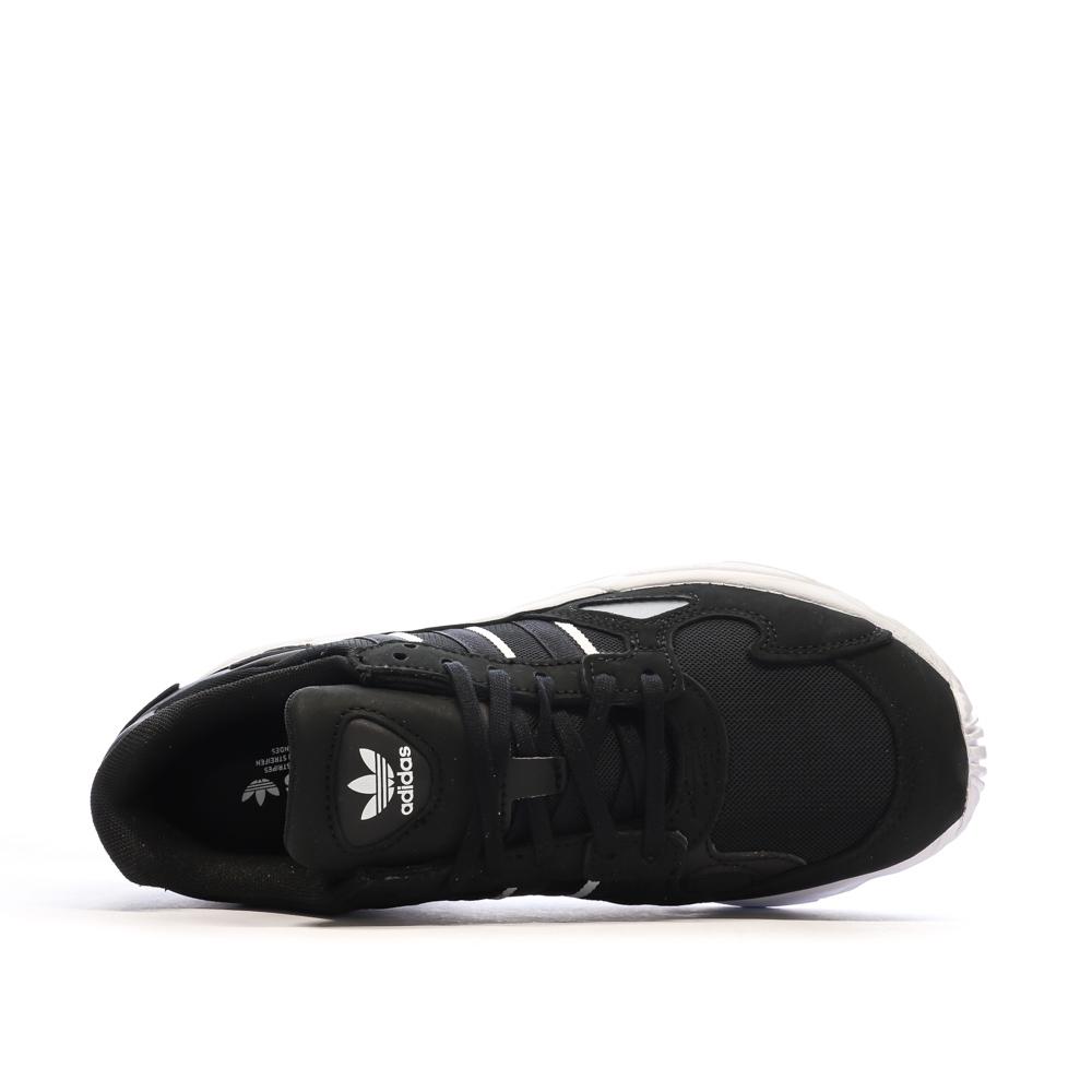 Adidas Baskets Noires/Blanches Femme Adidas Falcon