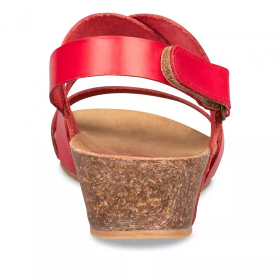 Sandales ROUGE MEGIS CASUAL