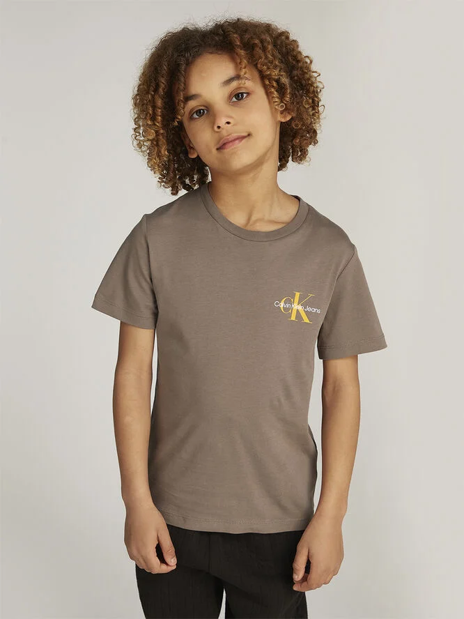 Calvin Klein CHEST MONOLOGO SS T-SHIRT Falcon