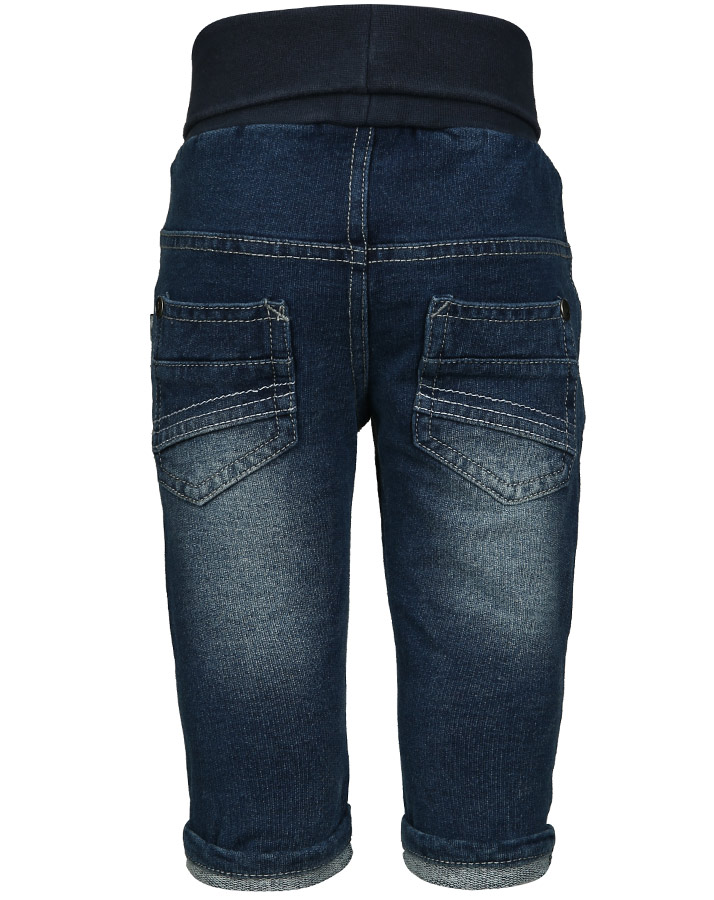 Sweat-Jeanshose JACKY ESSENTIAL in medium blue denim