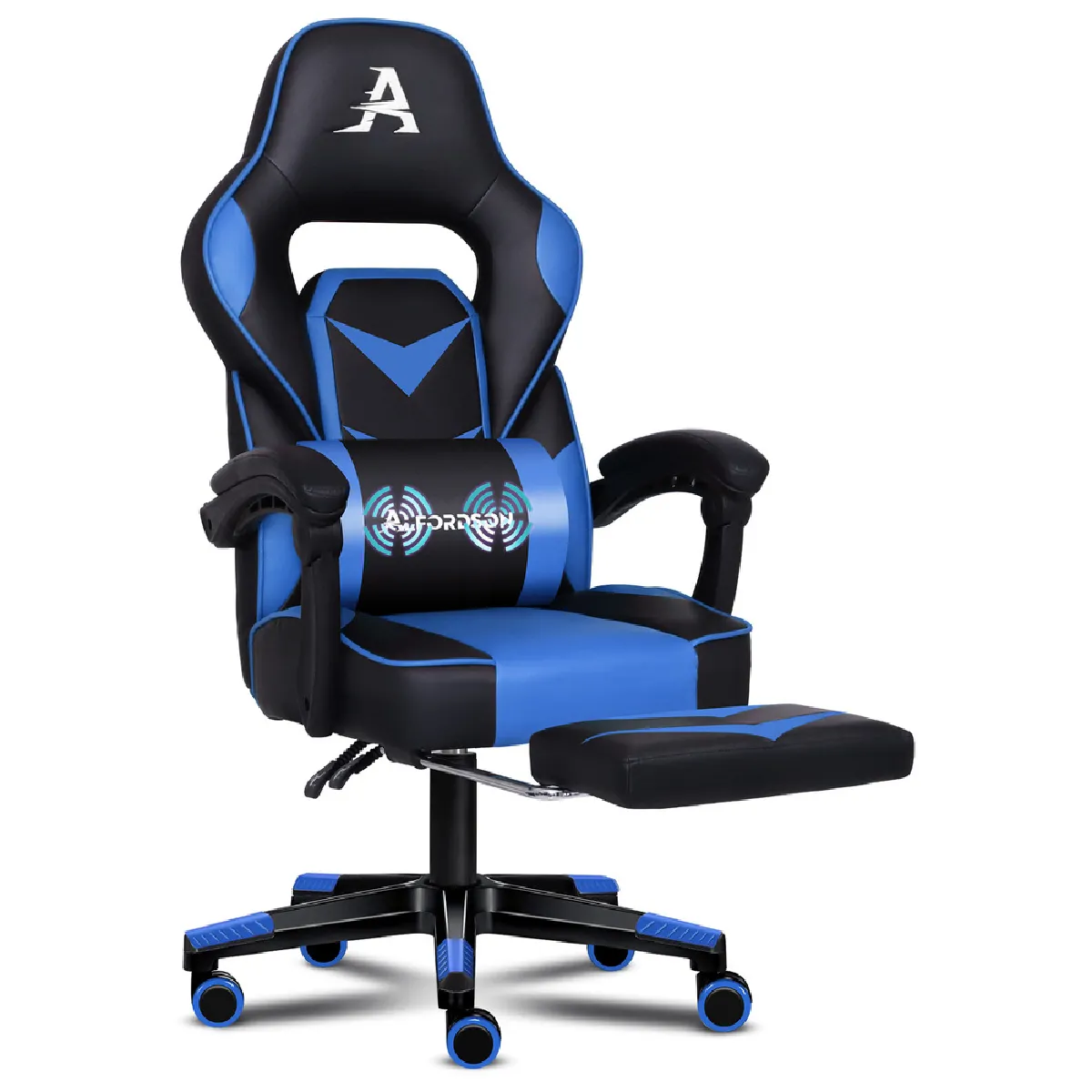 ALFORDSON Racer - Bleu/Noir