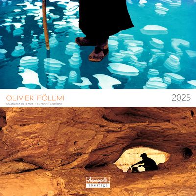 Calendrier mensuel 30x30 cm - 16 mois - Prestige Olivier Follmi