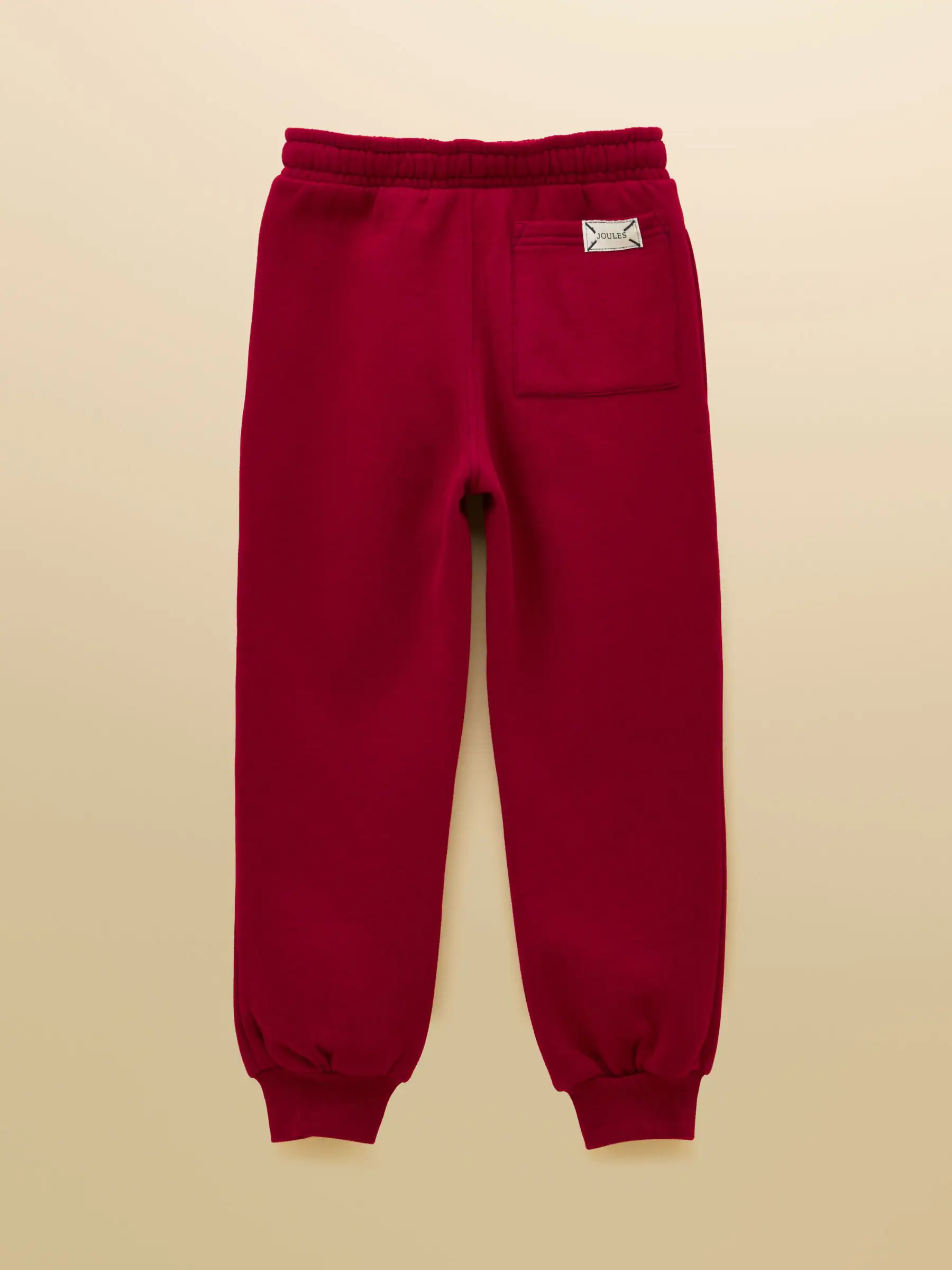 Rood - Joules - Ted - Joggingbroek met boorden