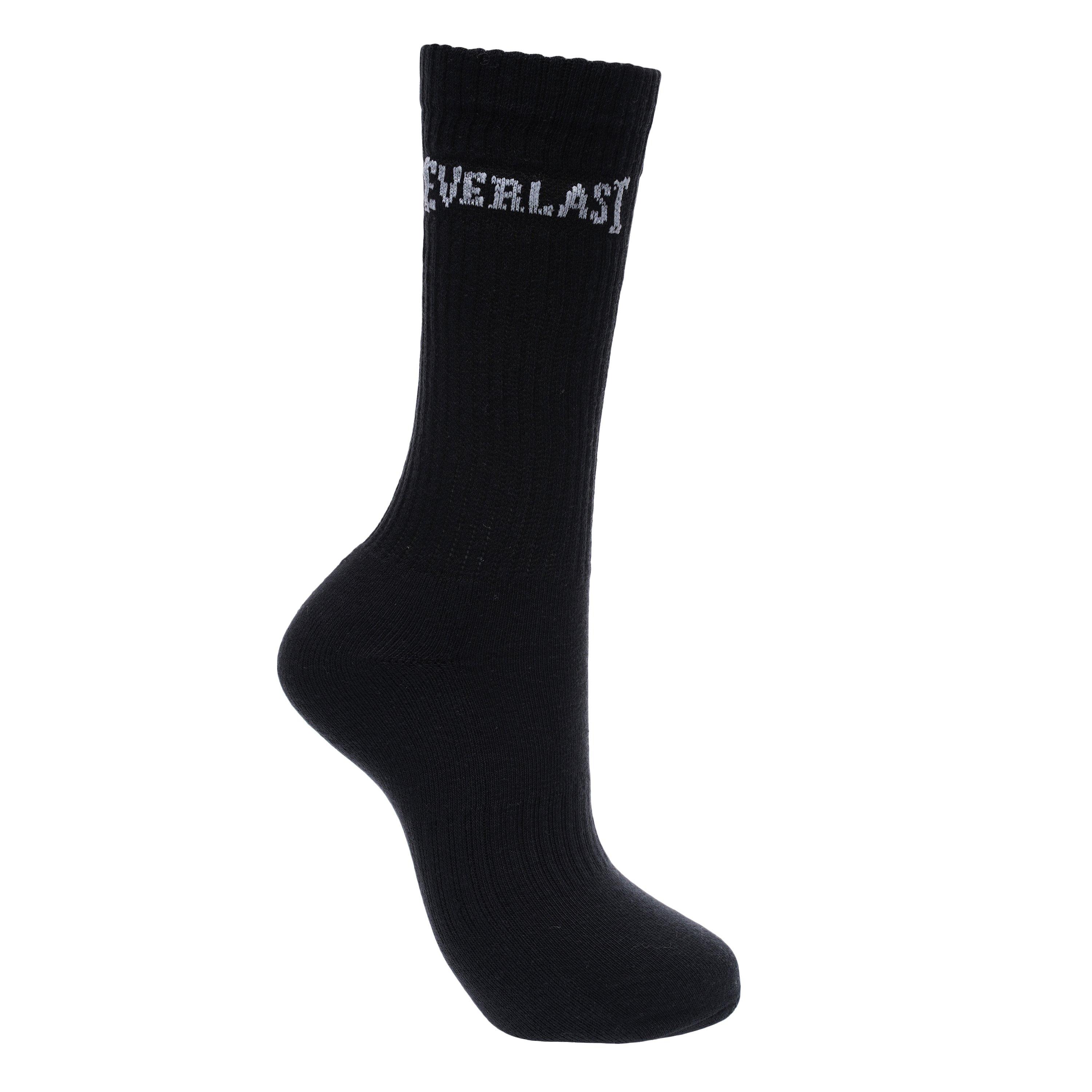 Everlast 3 Pack Crew Socks Mens
