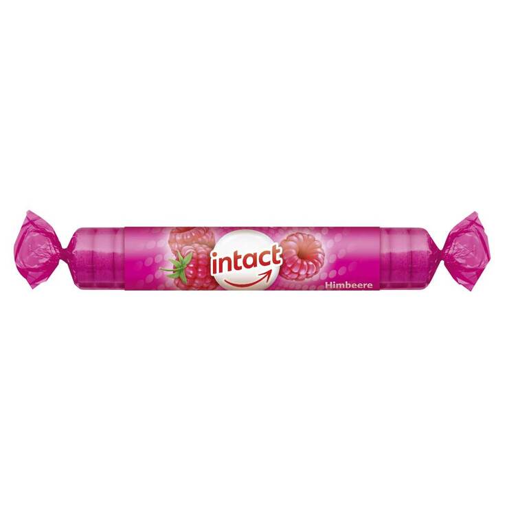 Intact Traubenzucker Himbeere Rolle, 1 St