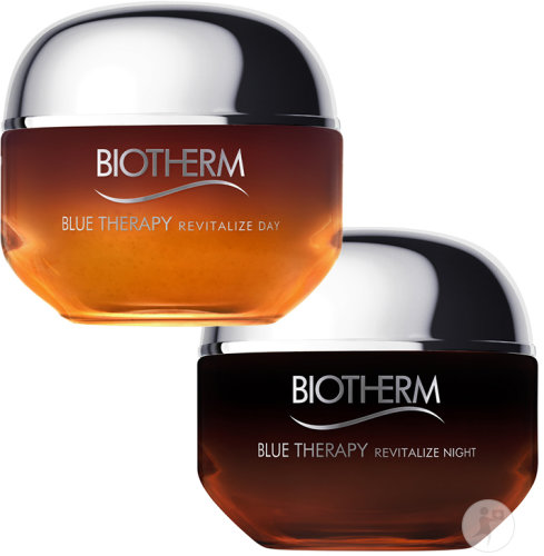 Biotherm Routine Revitalisante Blue Therapy Revitalize Amber Algae Day 50ml + Night 50ml