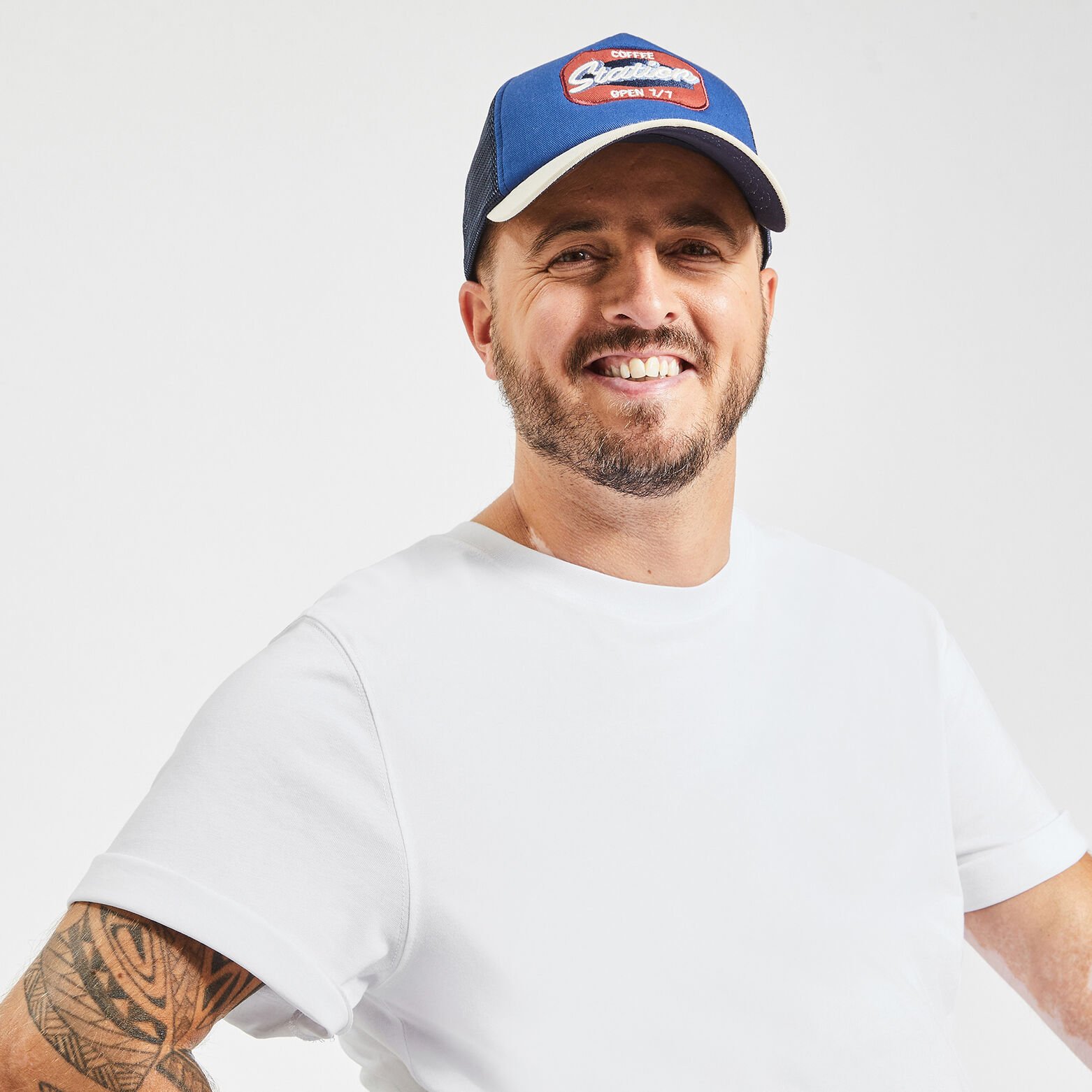 Tee shirt pour personne à mobilité réduite Blanc