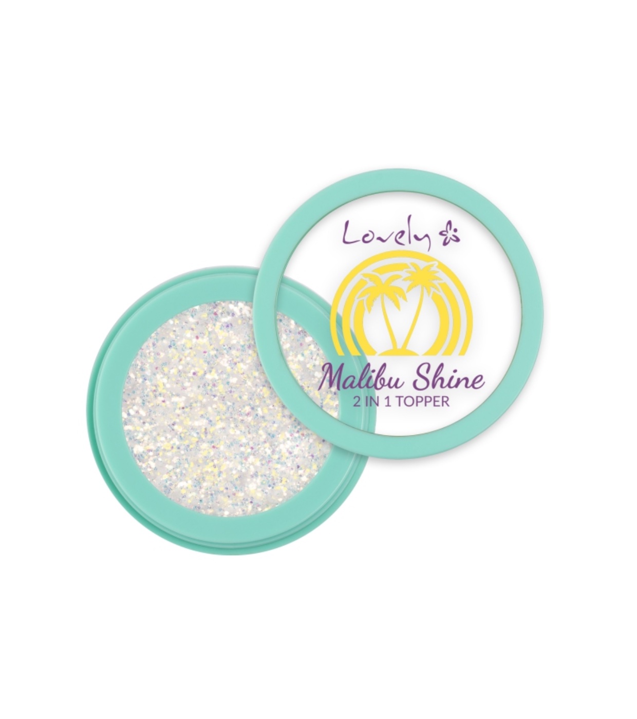 Lovely - Topper de sombra 2 em 1 Malibu Shine - 1