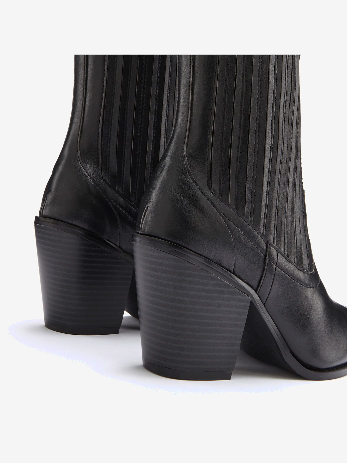 Bottines cowboy look bottes de cowboy tendance avec talon bottier confortable