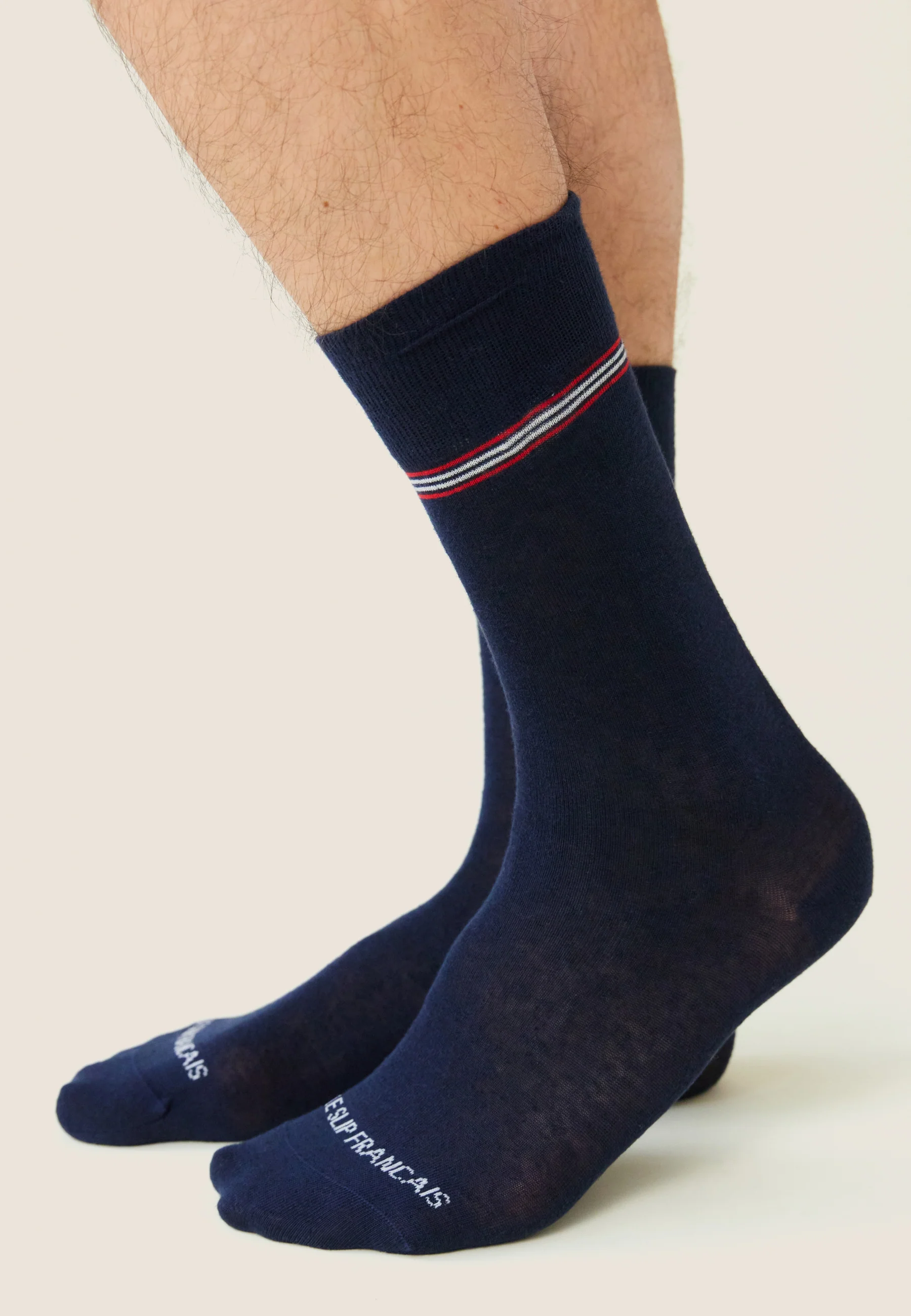 Chaussettes mi-hautes-Esteban Marine