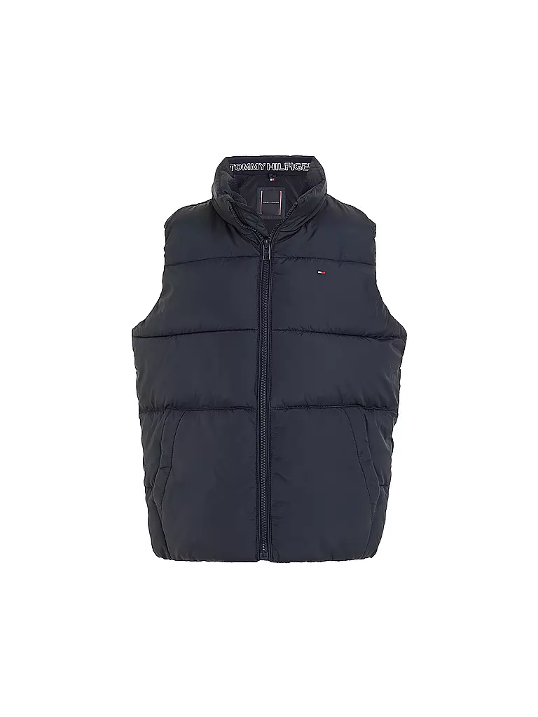 TOMMY HILFIGER Jungen Steppgilet dunkelblau