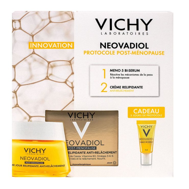Neovadiol crème jour relipidante 50ml + Meno-5 bi-sérum offert