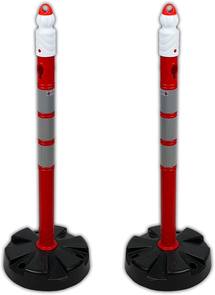 UvV Duo 2 kettingpalen, zware kettingstandaards, afzetpalen Ø63x1000mm / Duo Basic zonder ketting