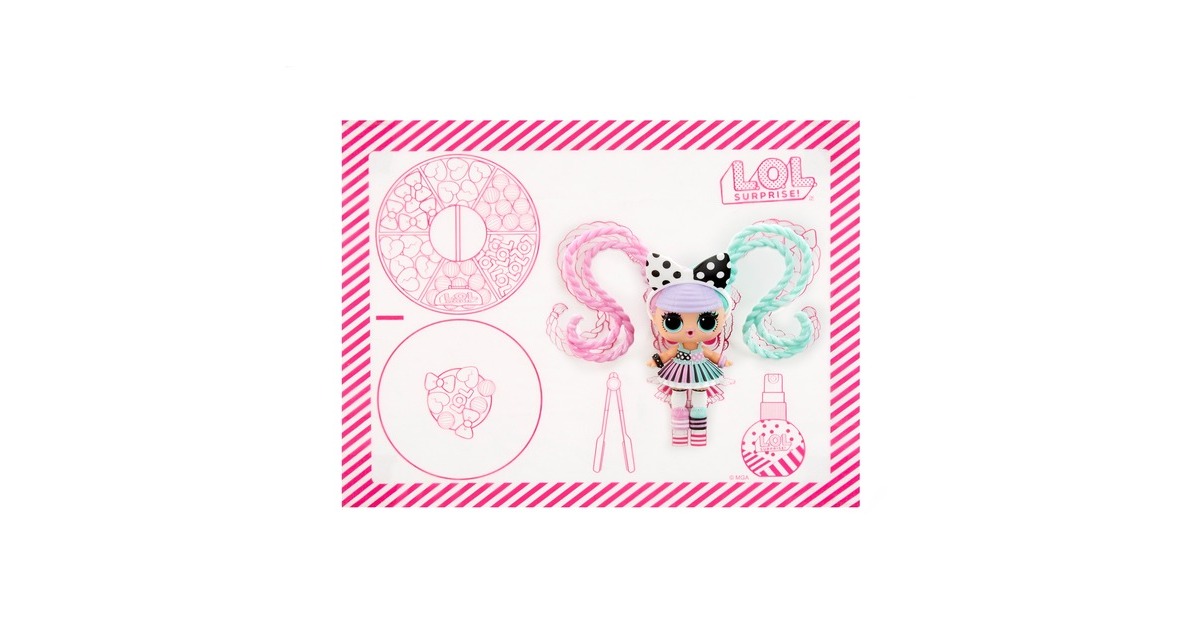 MGA EntertainmentL.O.L. Surprise Hair Beads Tots Speelfiguur  (Assortiment artikel)